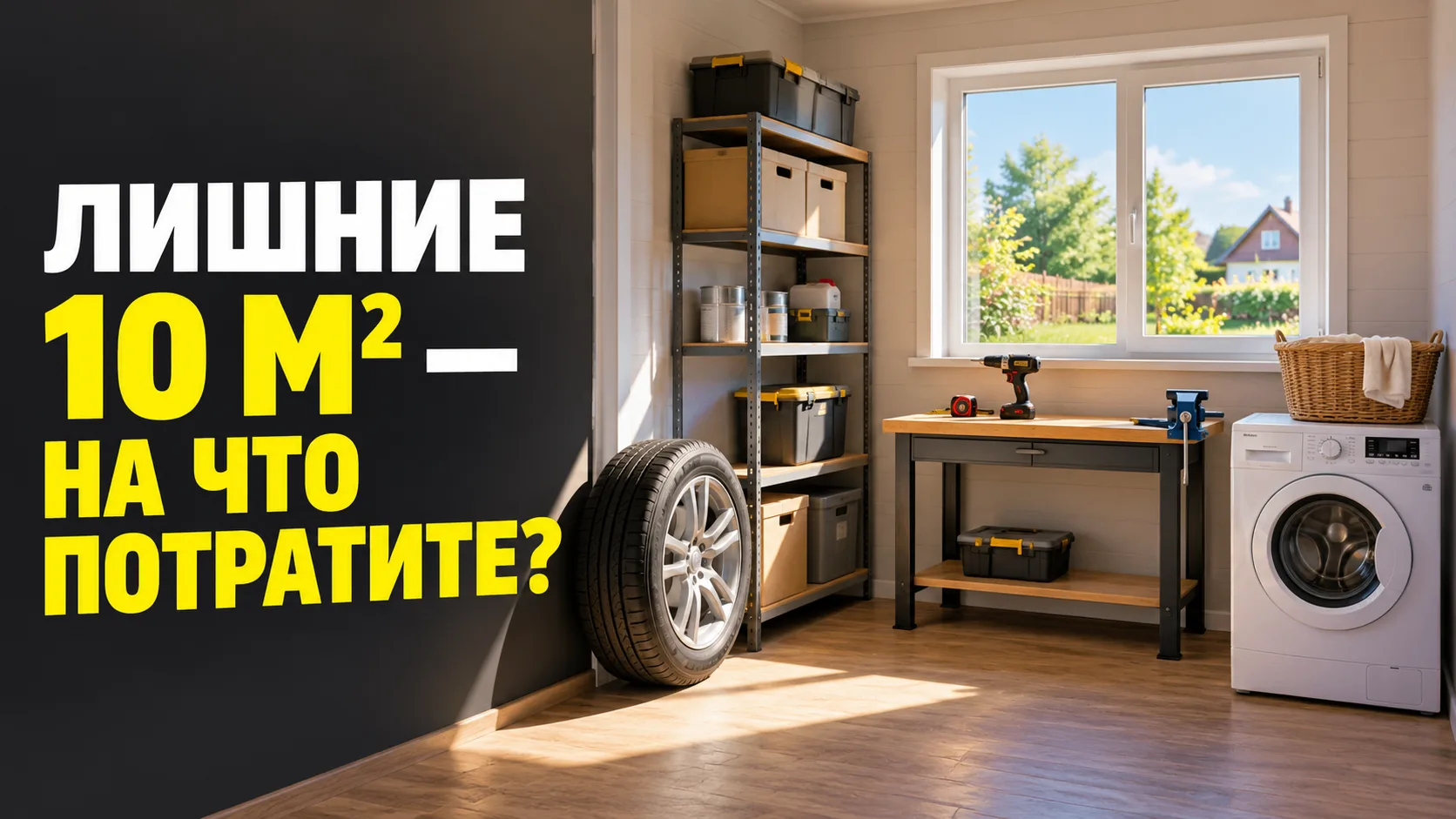 🏠 В доме внезапно появились лишние 10 квадратных метров. Куда их отдадим?