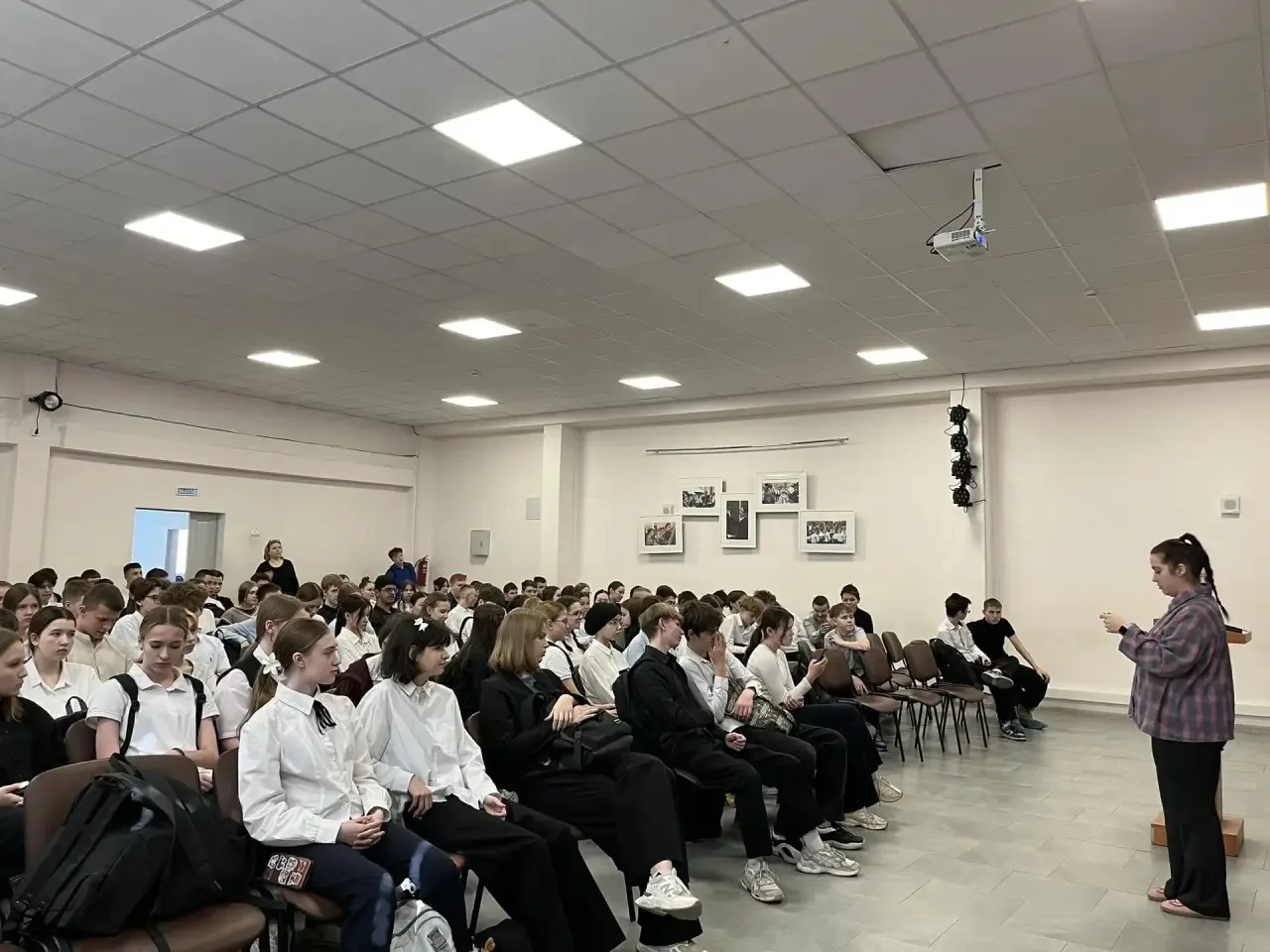 Мы — инженеры страны!» 🎓⚙️  Сегодня для учащихся 8–9 классов состоялась познавательная мастер-лекция