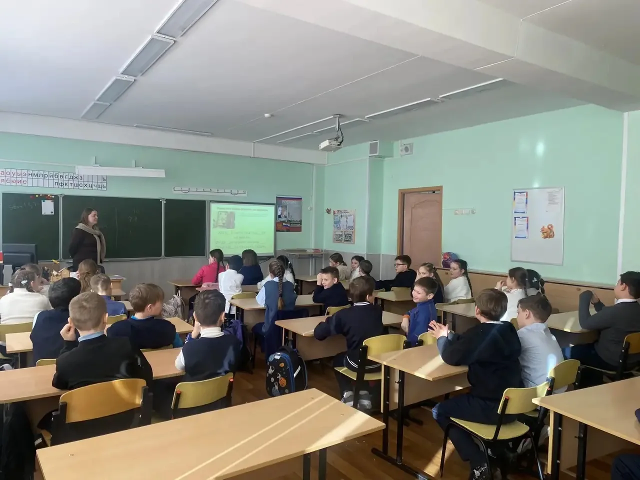 🔹Сегодня в рамках декады науки и техники для учащихся 5 Б класса состоялся открытый урок «Ученые Ряз
