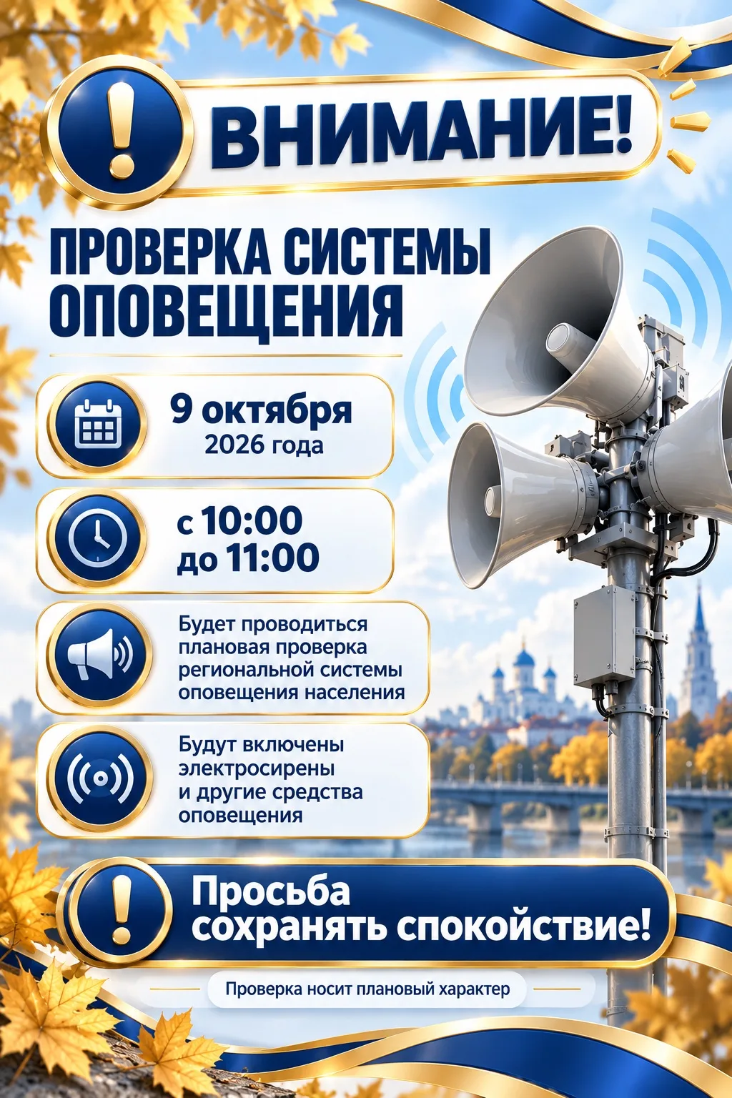 Внимание, жители Дзержинского муниципального округа!