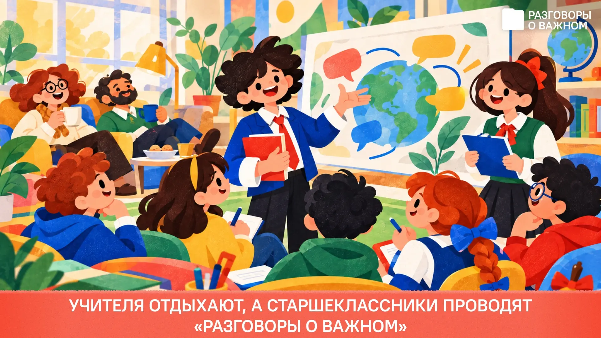 Идея на праздник: даём старшеклассникам шанс проявить себя! 🎓