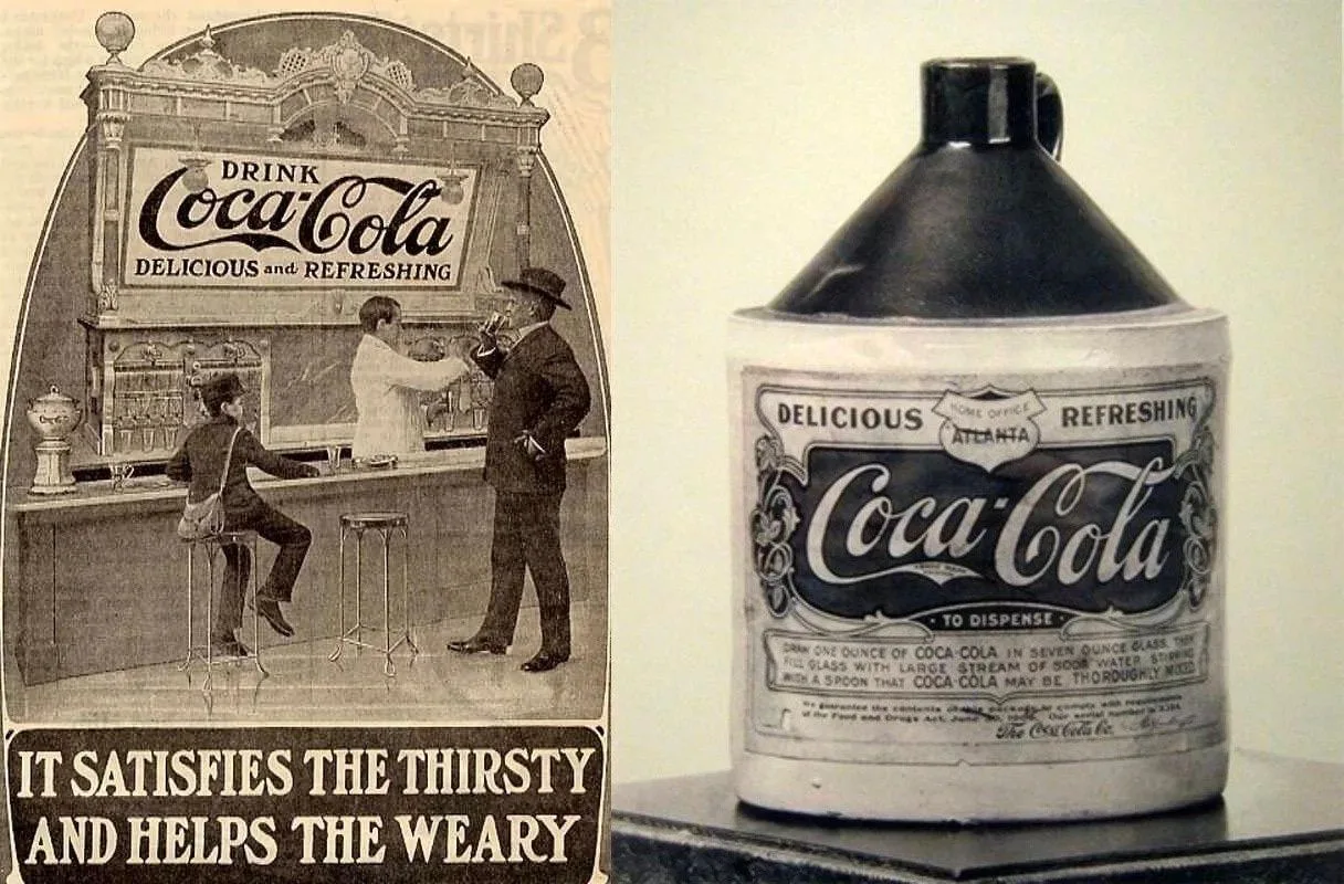 Изначально Coca-Cola была запатентована как лекарство.