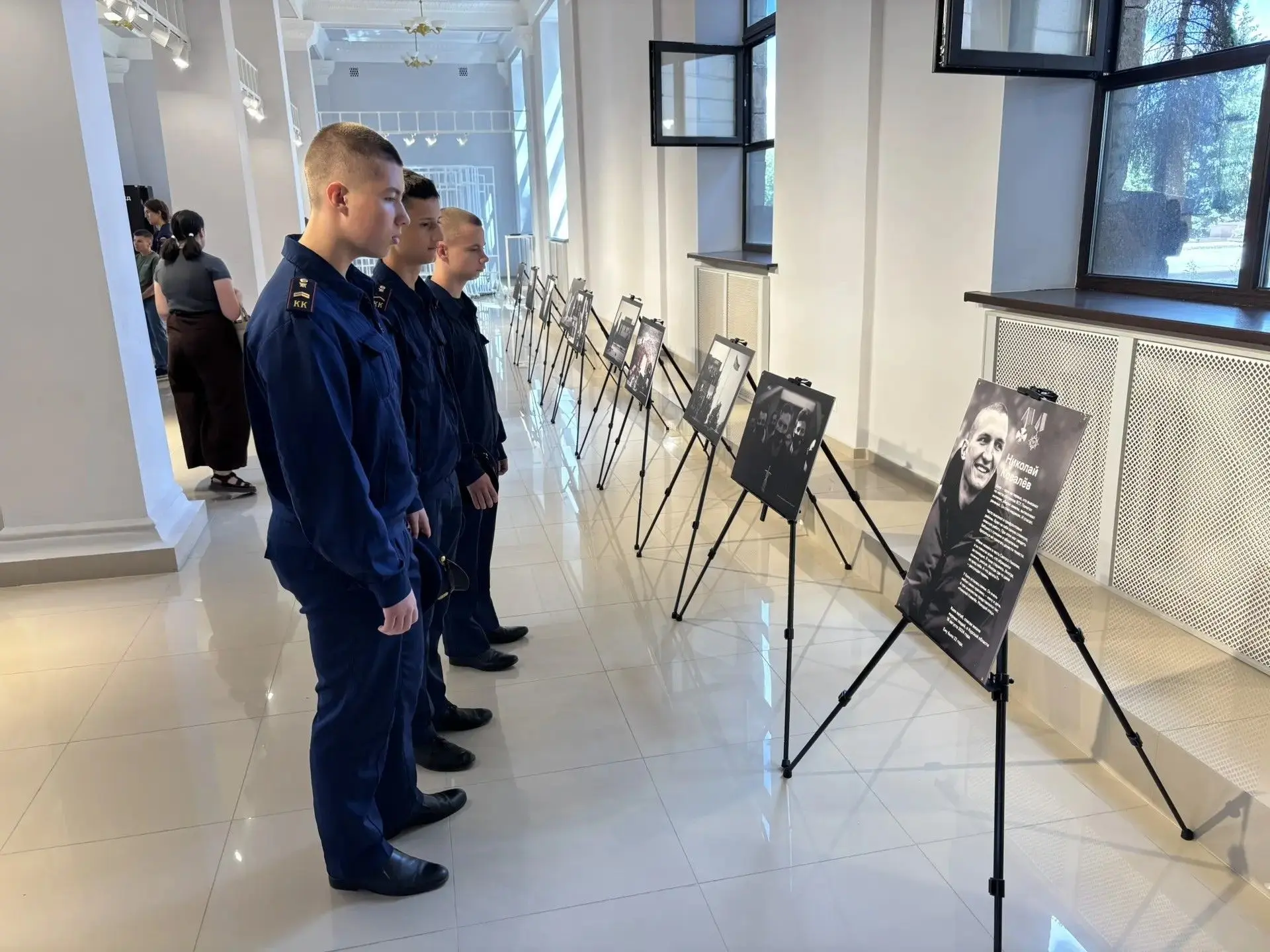 Луганские кадеты приняли участие в памятном мероприятии