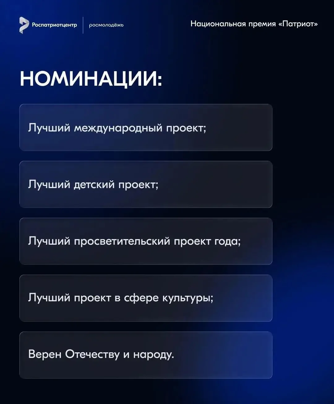 Твой проект может изменить страну!