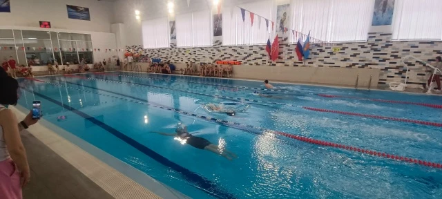 Первенство Белевского района по плаванию,