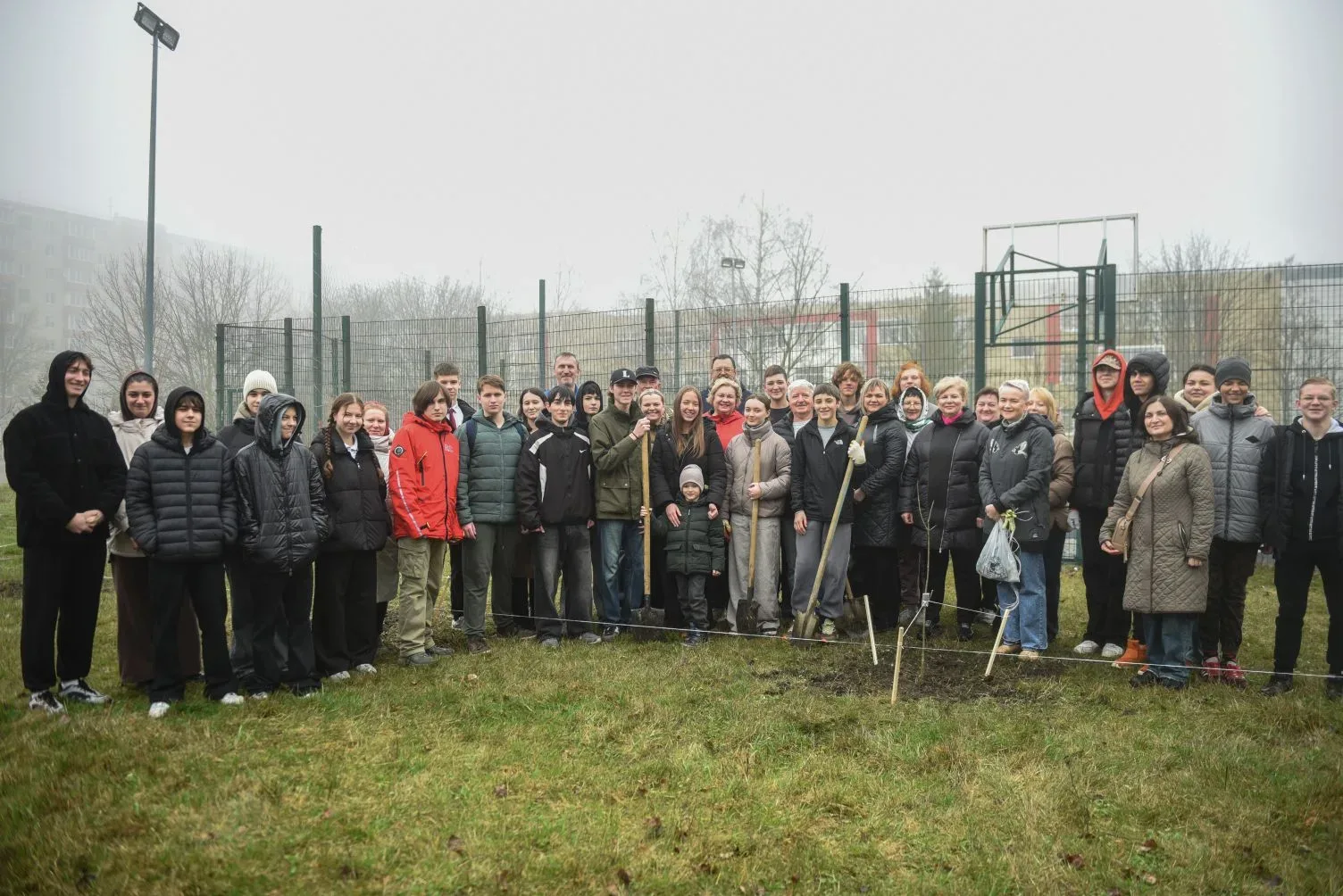 28 марта 2026 года на территории лицея № 35 города Ставрополя состоялась  закладка аллеи дружбы наро