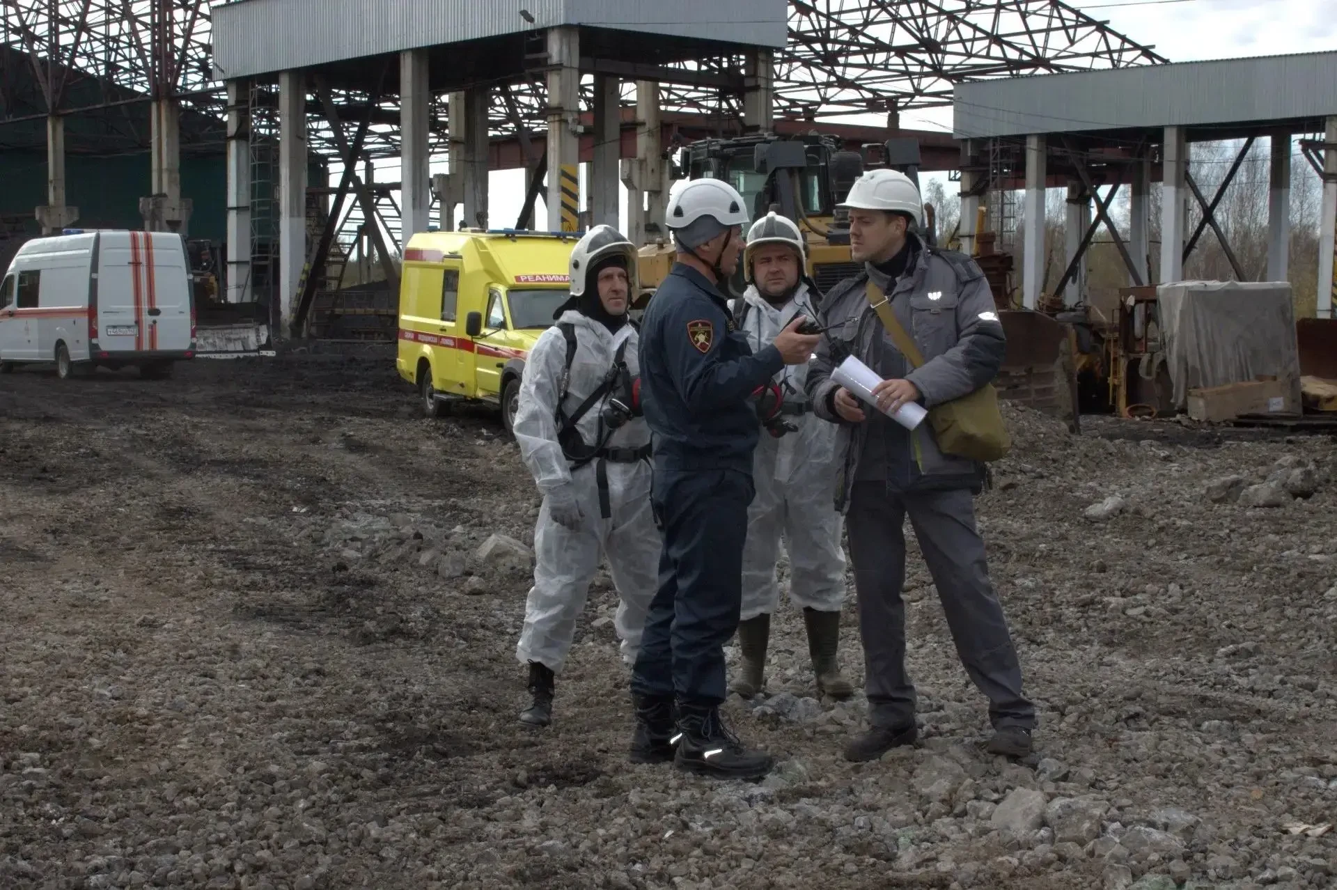 В Прокопьевске ликвидировали последствия розлива мазута.