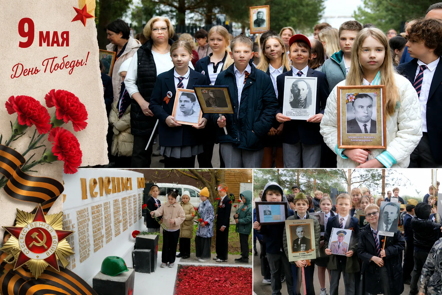 9 Мая — день нашей гордости, мужества и памяти. День, который объединяет поколения и на...