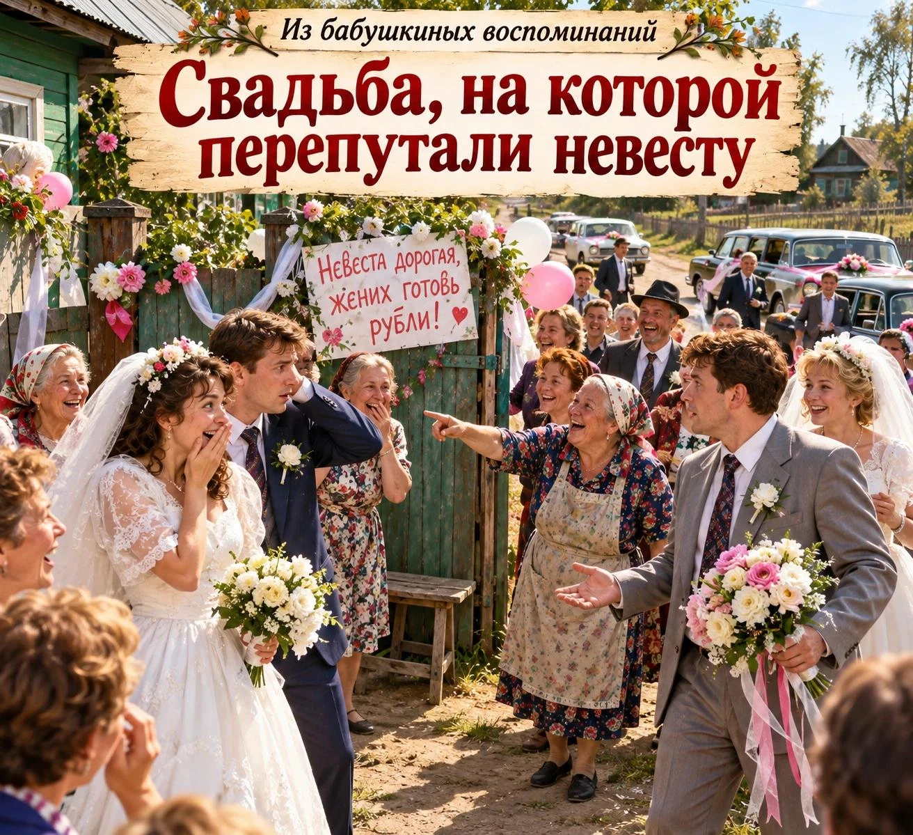 История «Свадьба, на которой перепутали невесту»