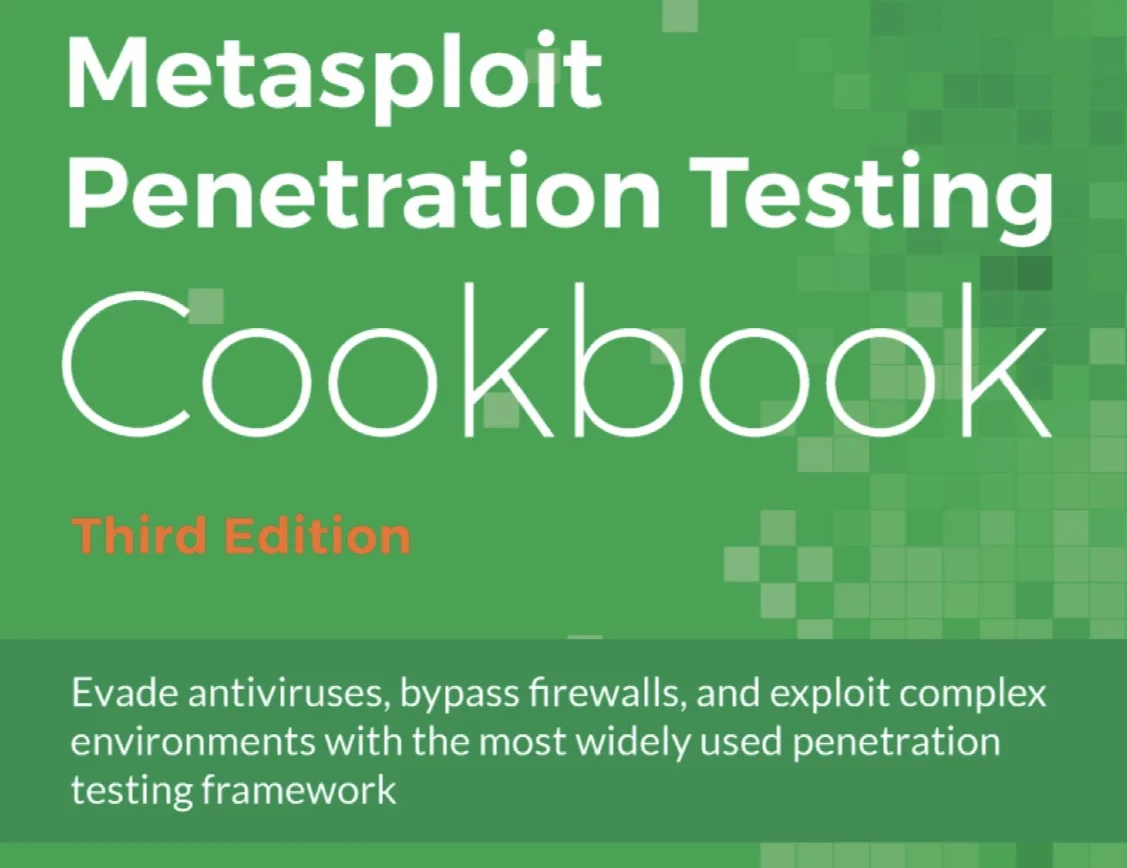 😟 Metasploit Penetration Testing Cookbook