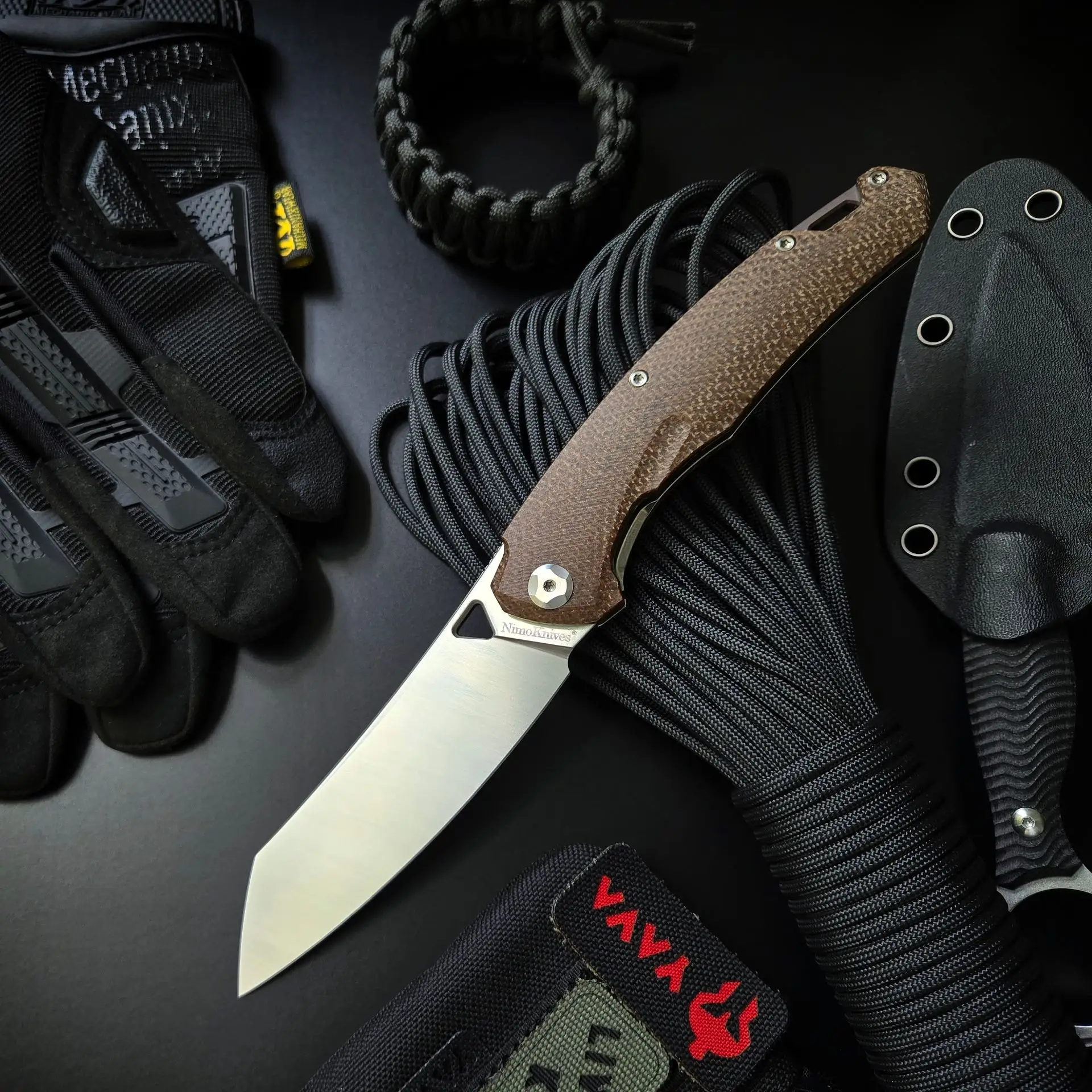 Добрый день друзья ☀️ 

Скидочка на мегамощный фронфлиппер от Nimo Knife, было 4950 стало 4250 ₽. 

