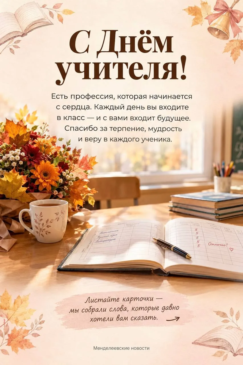 🍁 5 октября — День учителя