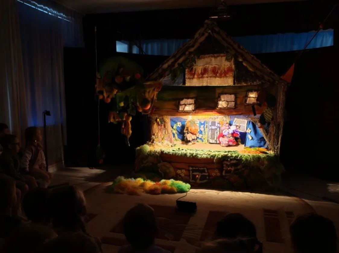 Сегодня наши воспитанники погрузились в мир театра. 🎭