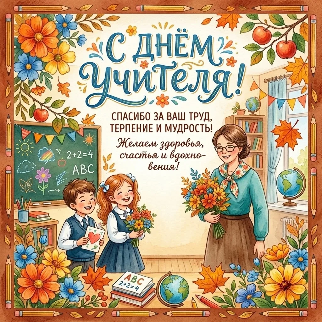 С Днем учителя!
