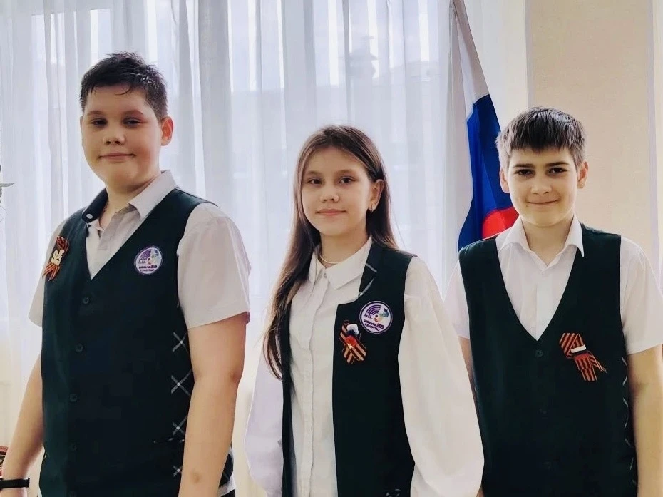 ⭐️Наша память   На этой неделе стартовала акция «Георгиевская ленточка». Наши педагоги и ученики уже