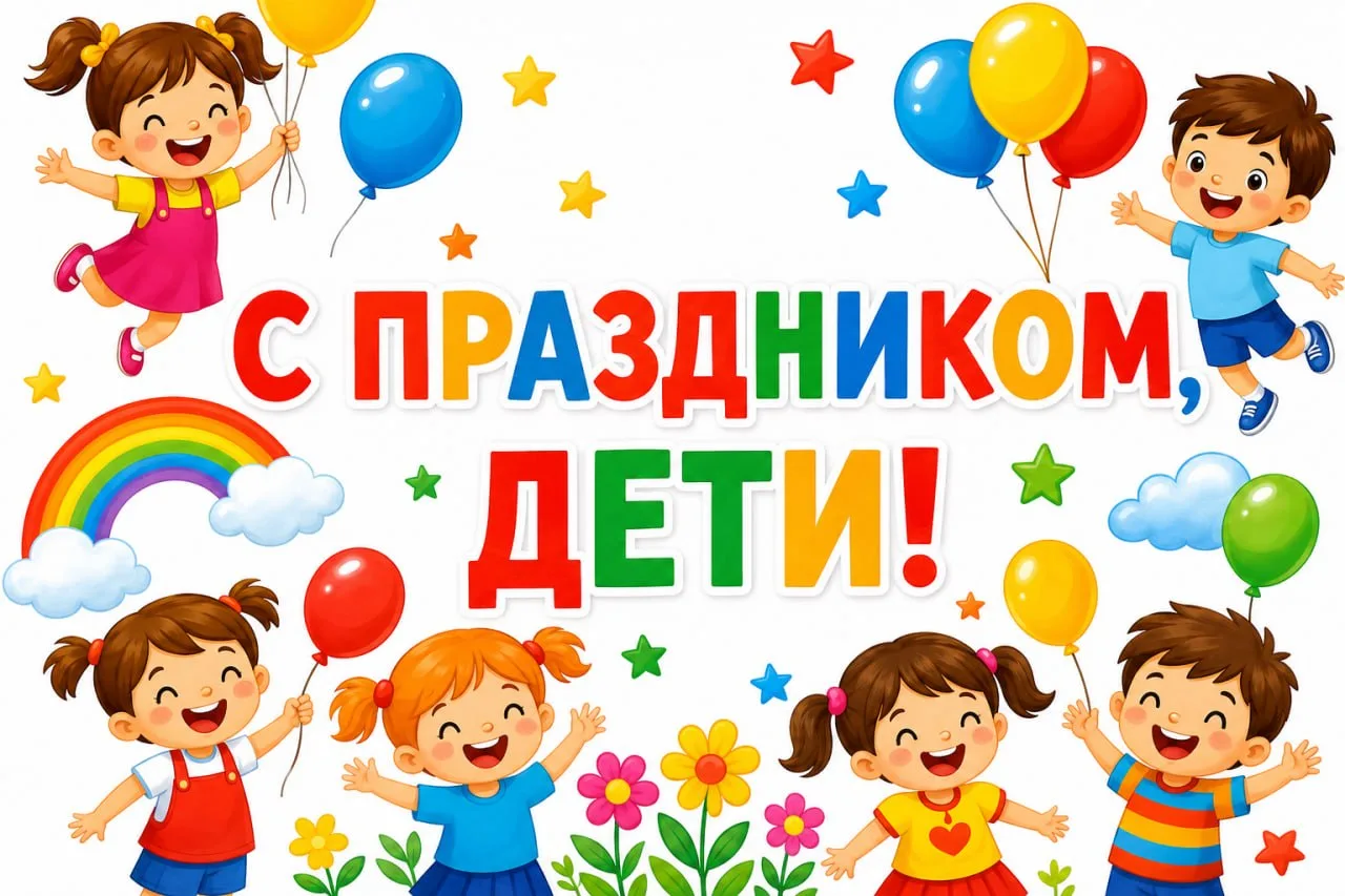 Дорогие дети и уважаемые родители!
От всей души поздравляем вас с Международным днём защиты детей.  