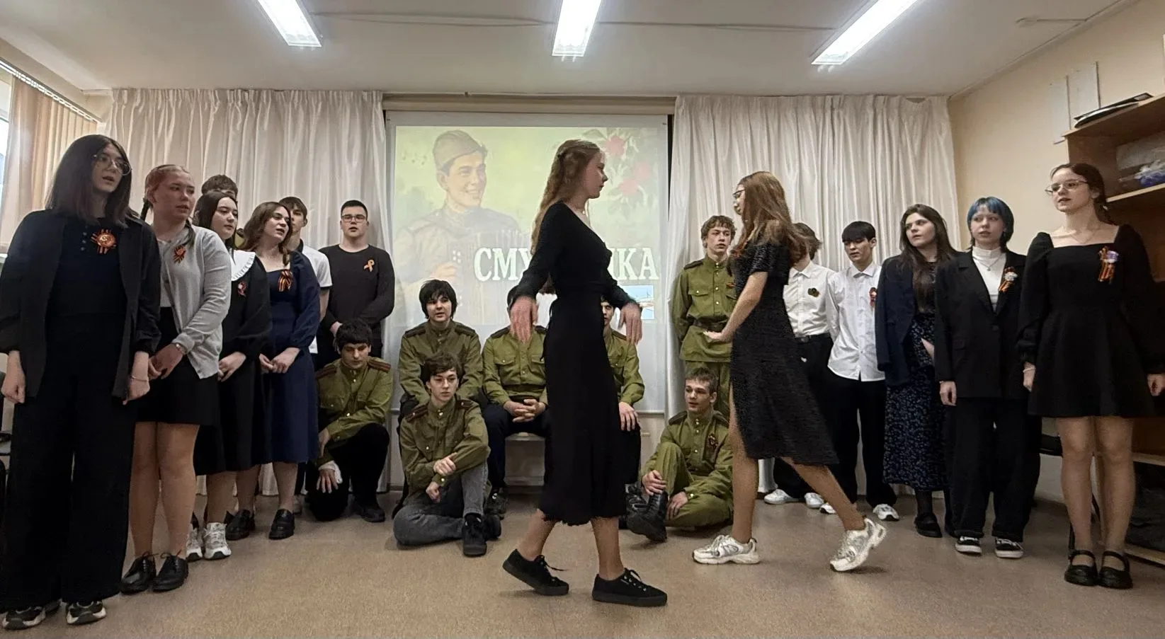 Фестиваль военно-патриотической песни «Наследие победы»🌟  🔥🎶Сегодня в стенах нашего колледжа прошел 
