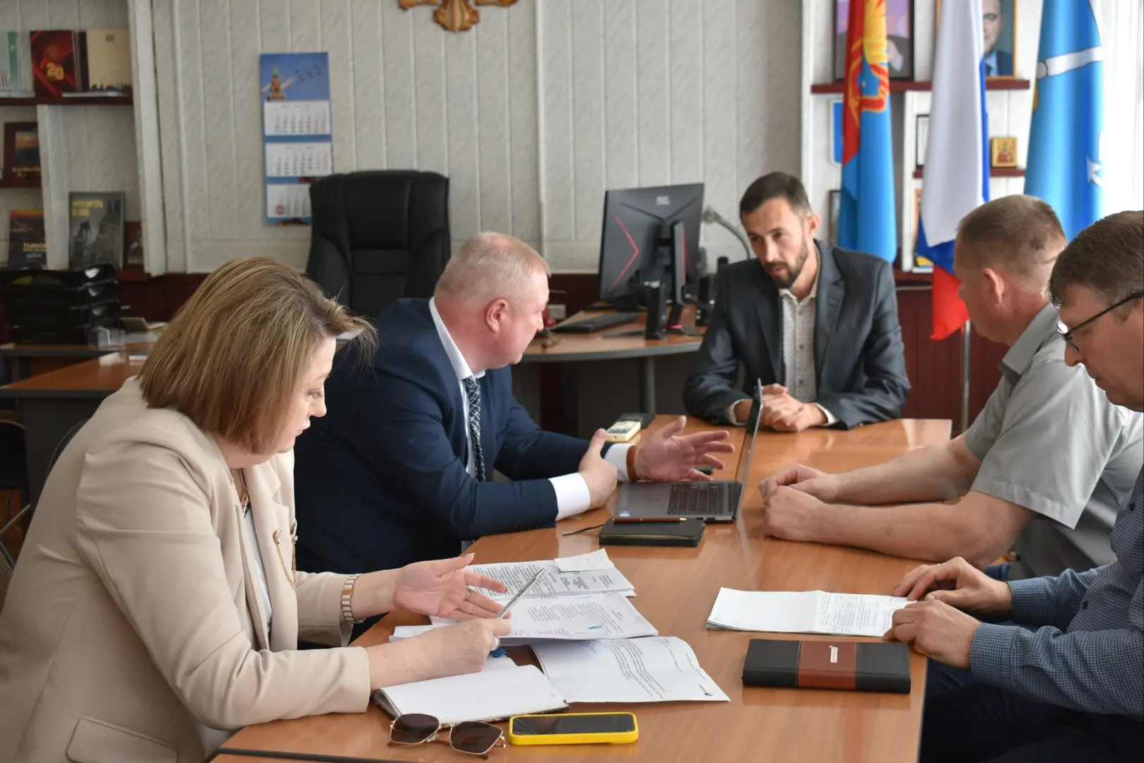 В МОРШАНСКЕ ПРОШЛО СОВЕЩАНИЕ ПО АКТУАЛИЗАЦИИ ИМУЩЕСТВЕННОГО КОМПЛЕКСА