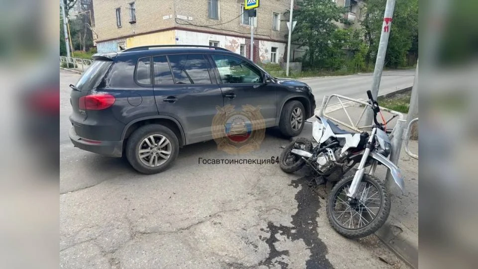 В Ленинском районе Саратова в ДТП пострадал несовершеннолетний водитель питбайка

Как сообщили в гор