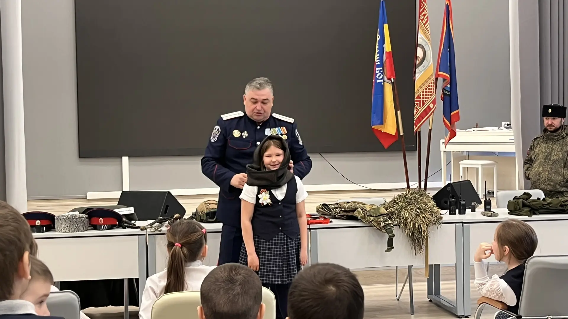 В рамках года единства народов России и в преддверии Дня Победы, наша школа принимала особенных гост