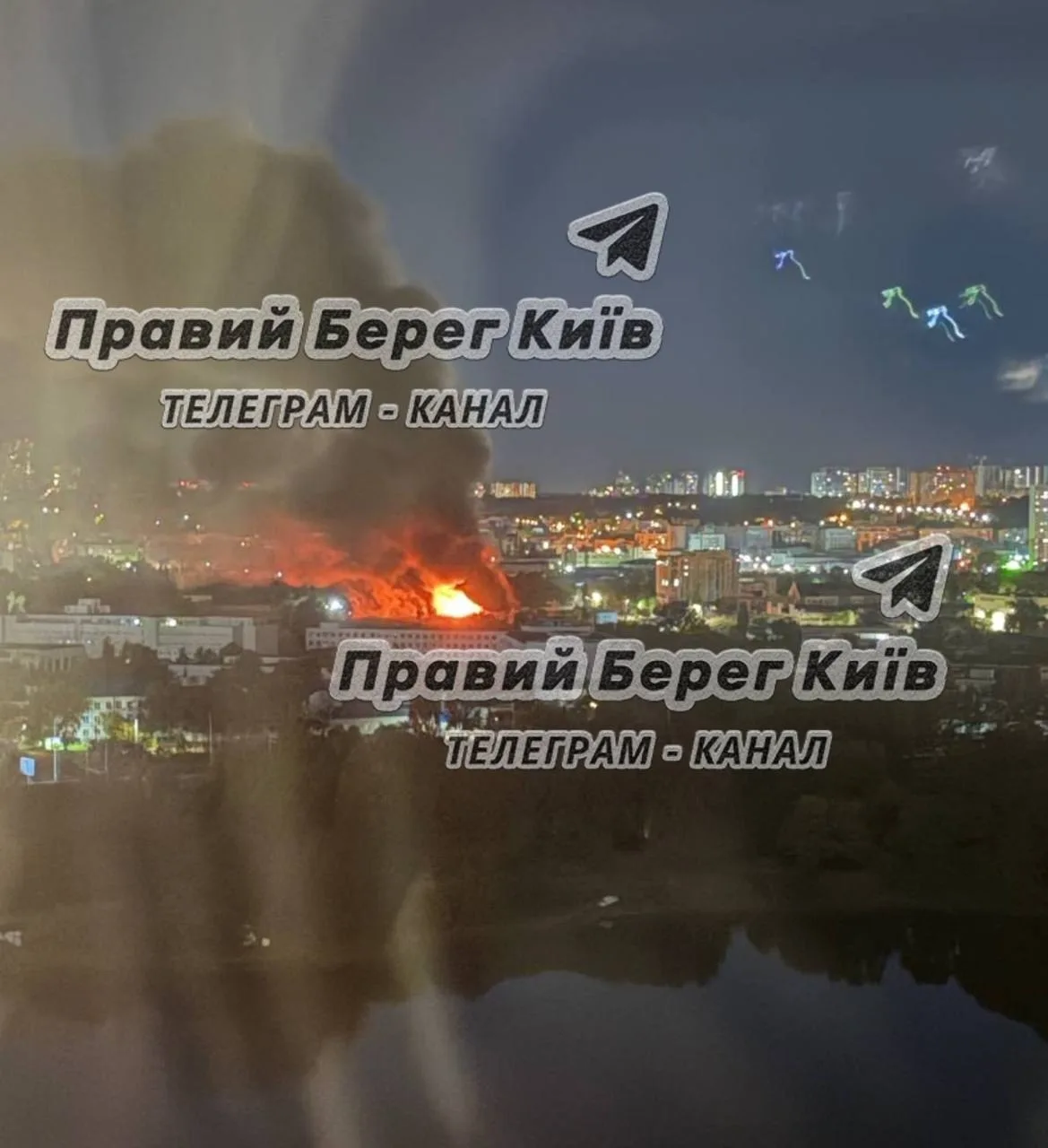 Ночью продолжались визиты "Гераней".