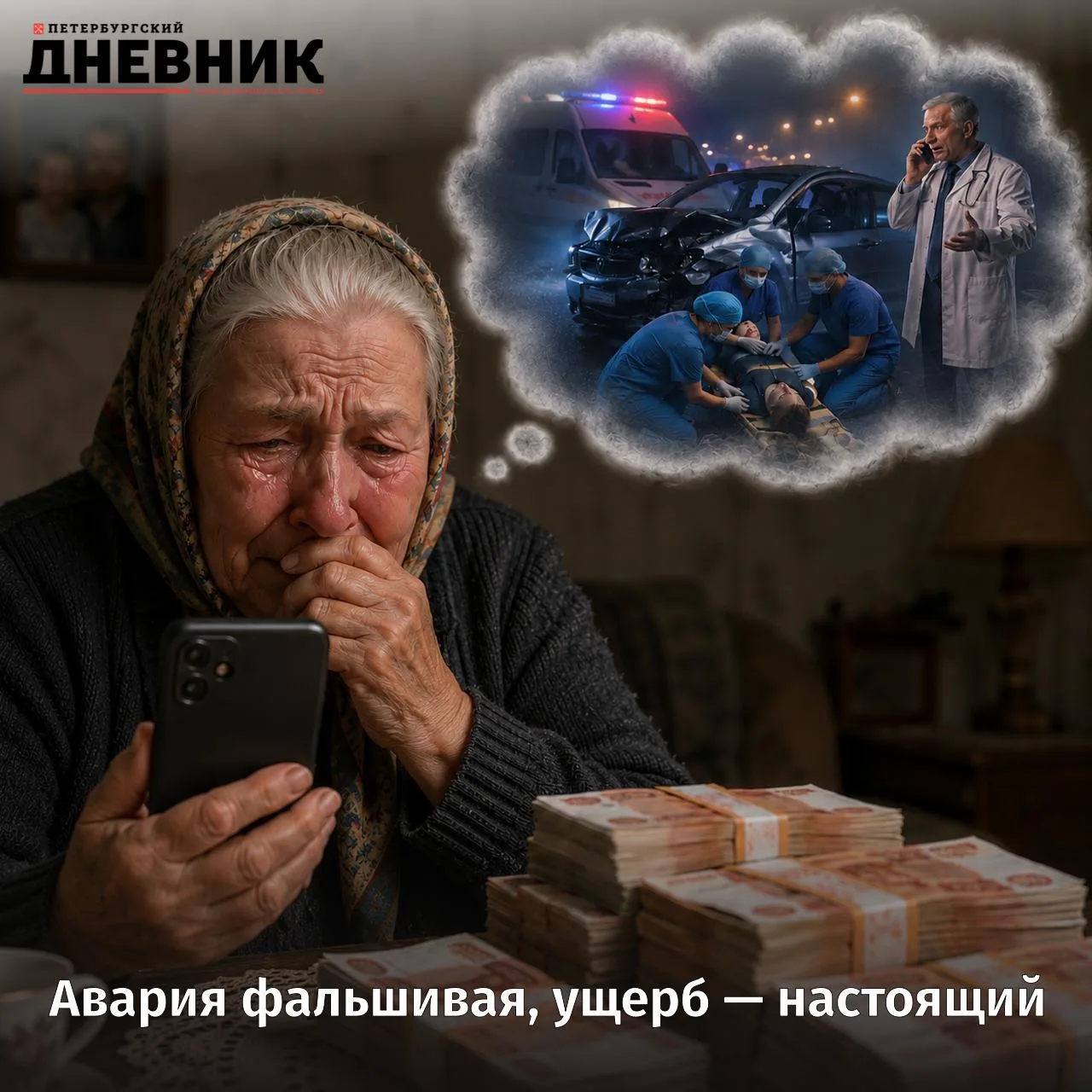 ☎️ Аферисты убедили двух пенсионерок перевести деньги на «лечение» близких после ДТП

82-летняя жите