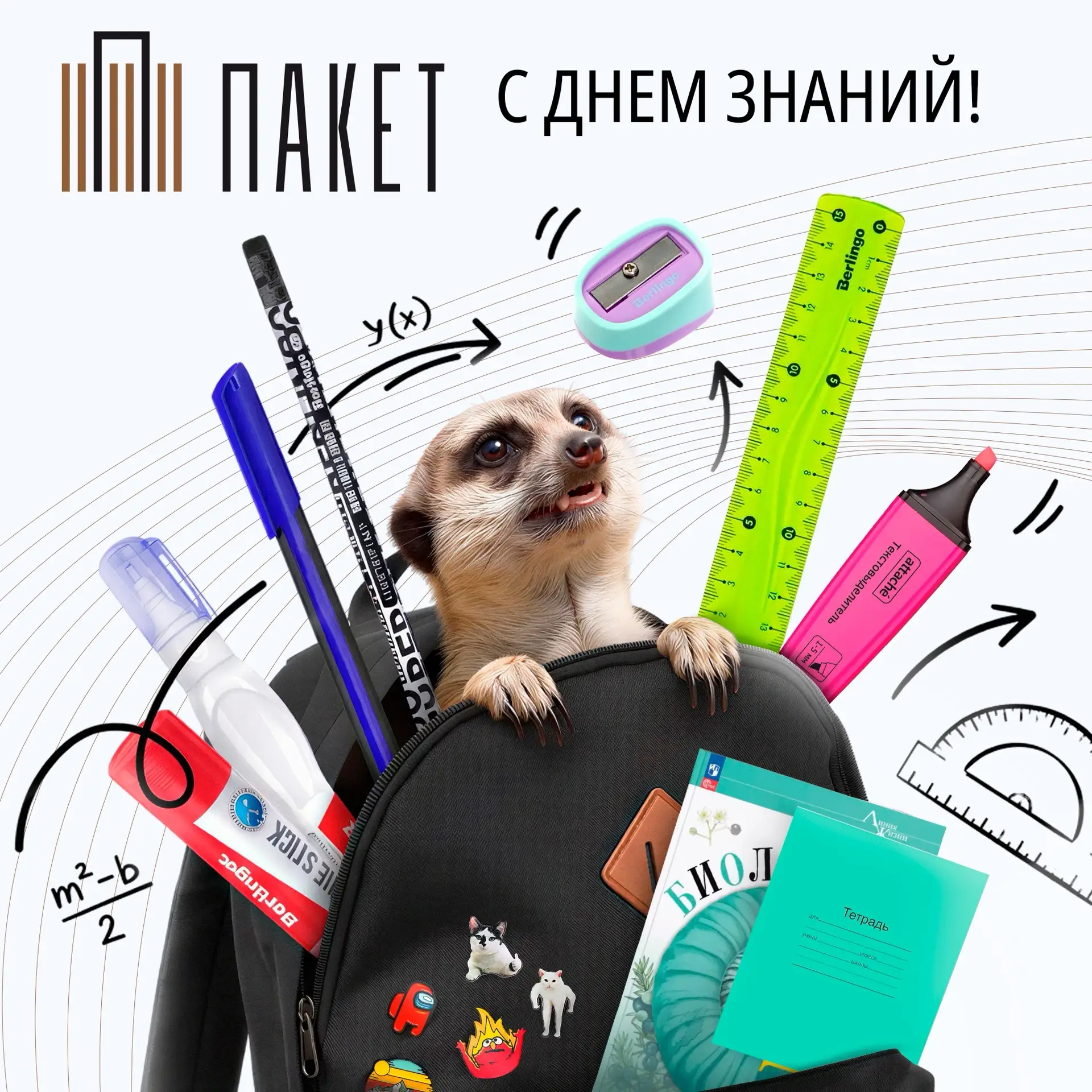 С Днём знаний, дорогие жители ДНР и Запорожской области! 💛💐