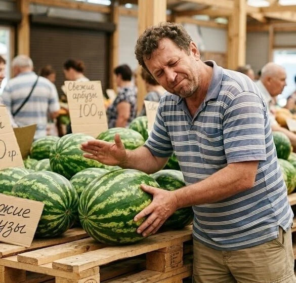 Признавайтесь, вы тоже с умным видом хлопаете по арбузу, как по барабану, пытаясь на сл...