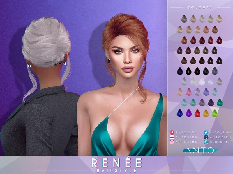 🌸 Прическа Renee Hairstyle 🌸