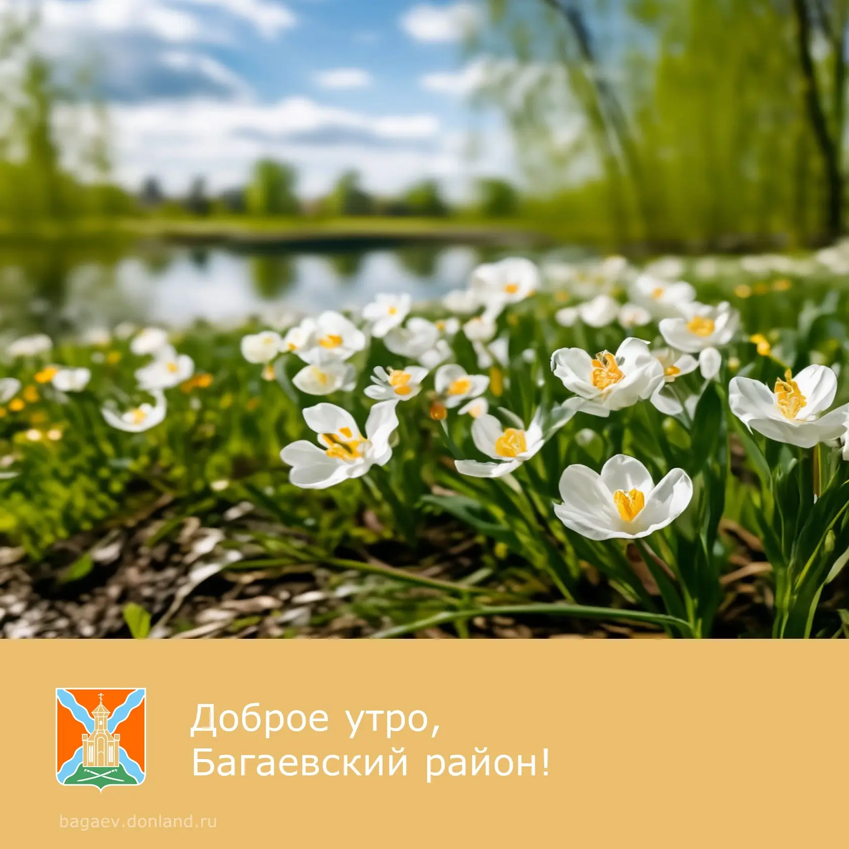☀️ Доброе утро, уважаемые жители Багаевского района!  ✅ Пусть утренний позитивный настрой подарит за
