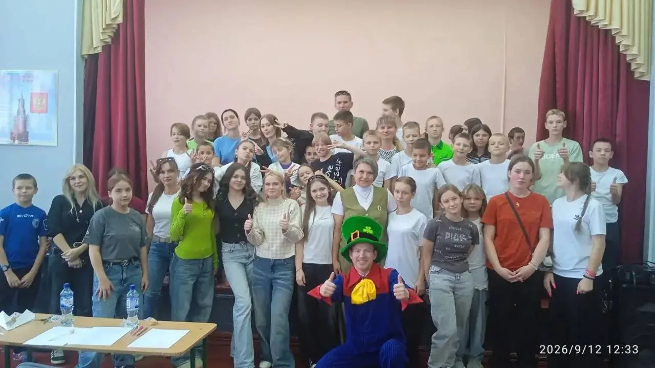 В школе‑интернате состоялось яркое и душевное мероприятие — к ребятам приехали Министер...
