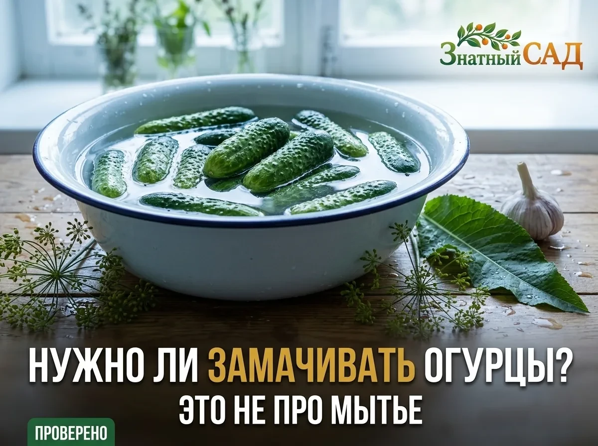 🔍 ПРОВЕРИЛИ: ЗАМАЧИВАТЬ ЛИ ОГУРЦЫ ПЕРЕД ЗАСОЛКОЙ