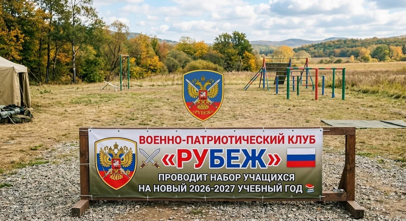 Военно-патриотический клуб «Рубеж» ⚔️🇷🇺 проводит набор учащихся на новый учебный год 📚.