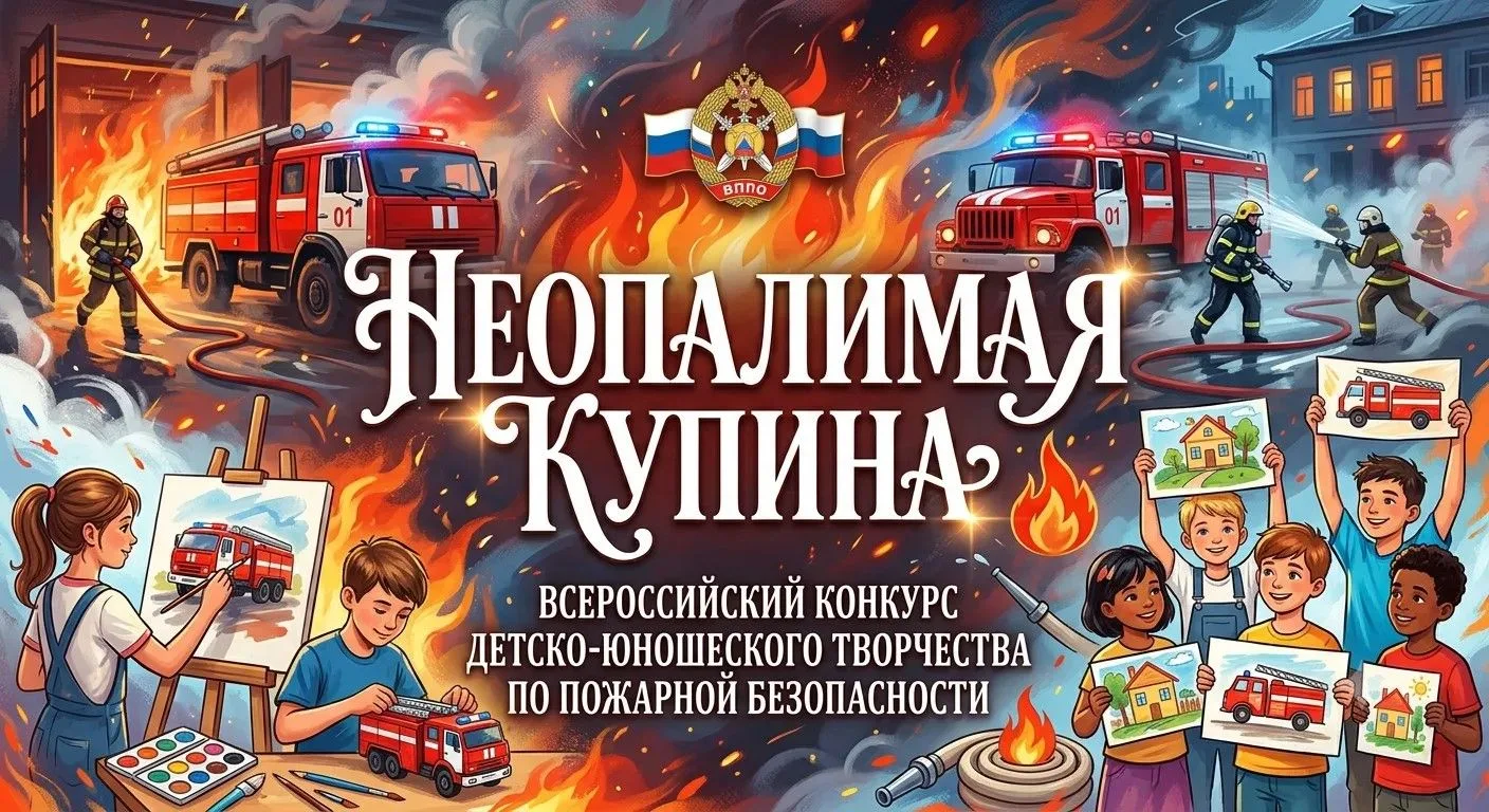 В Москве подвели итоги Всероссийского конкурса детско‑юношеского творчества по пожарной...