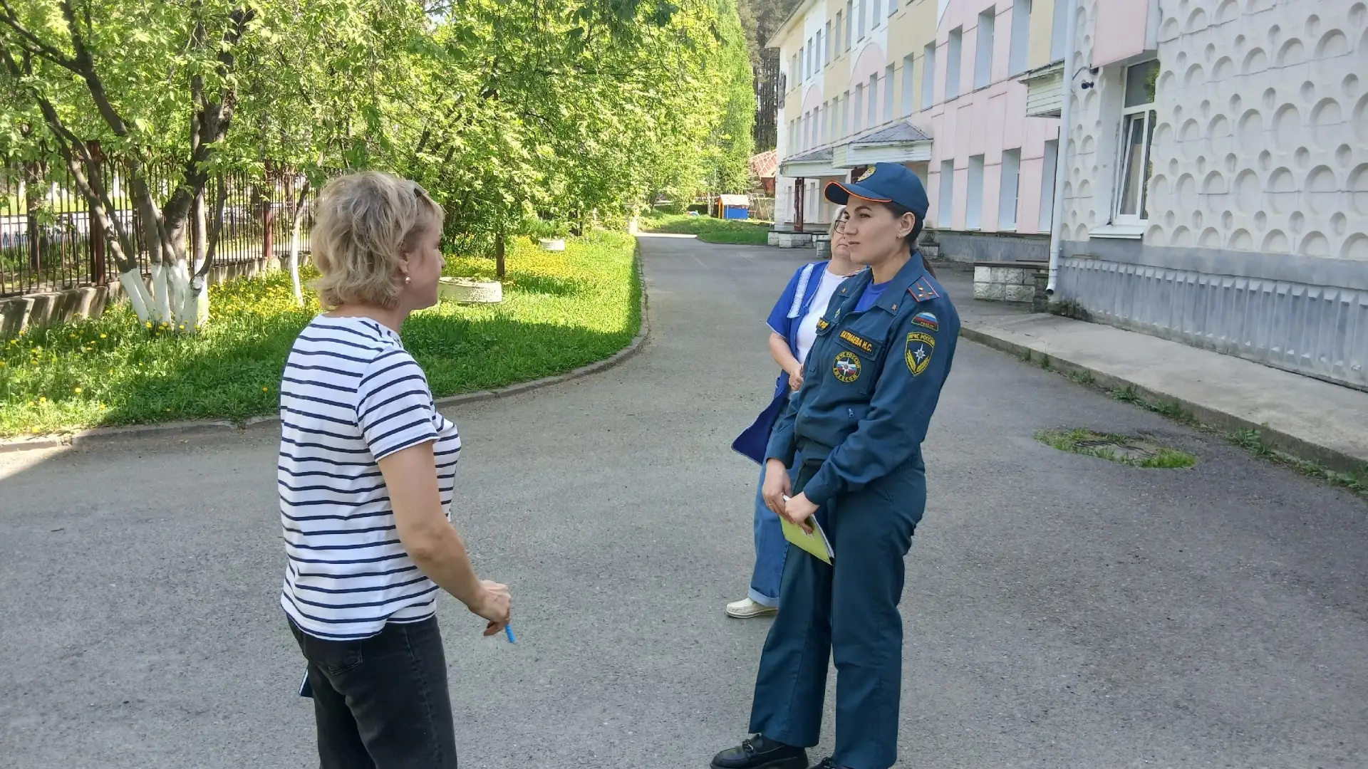 ⚠ Сотрудники отделения федерального государственного пожарного надзора Специального управления ФПС №