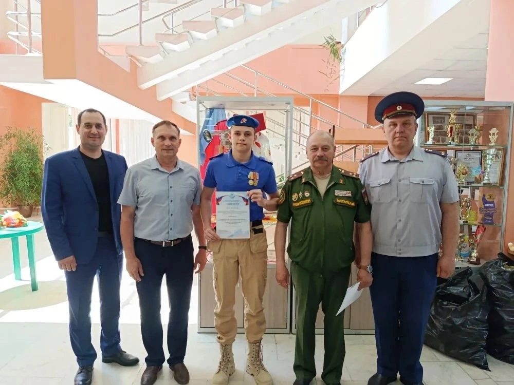 Поздравляем отряд юнармейцев нашего лицея с занятым 3 местом на региональном конкурсе «...