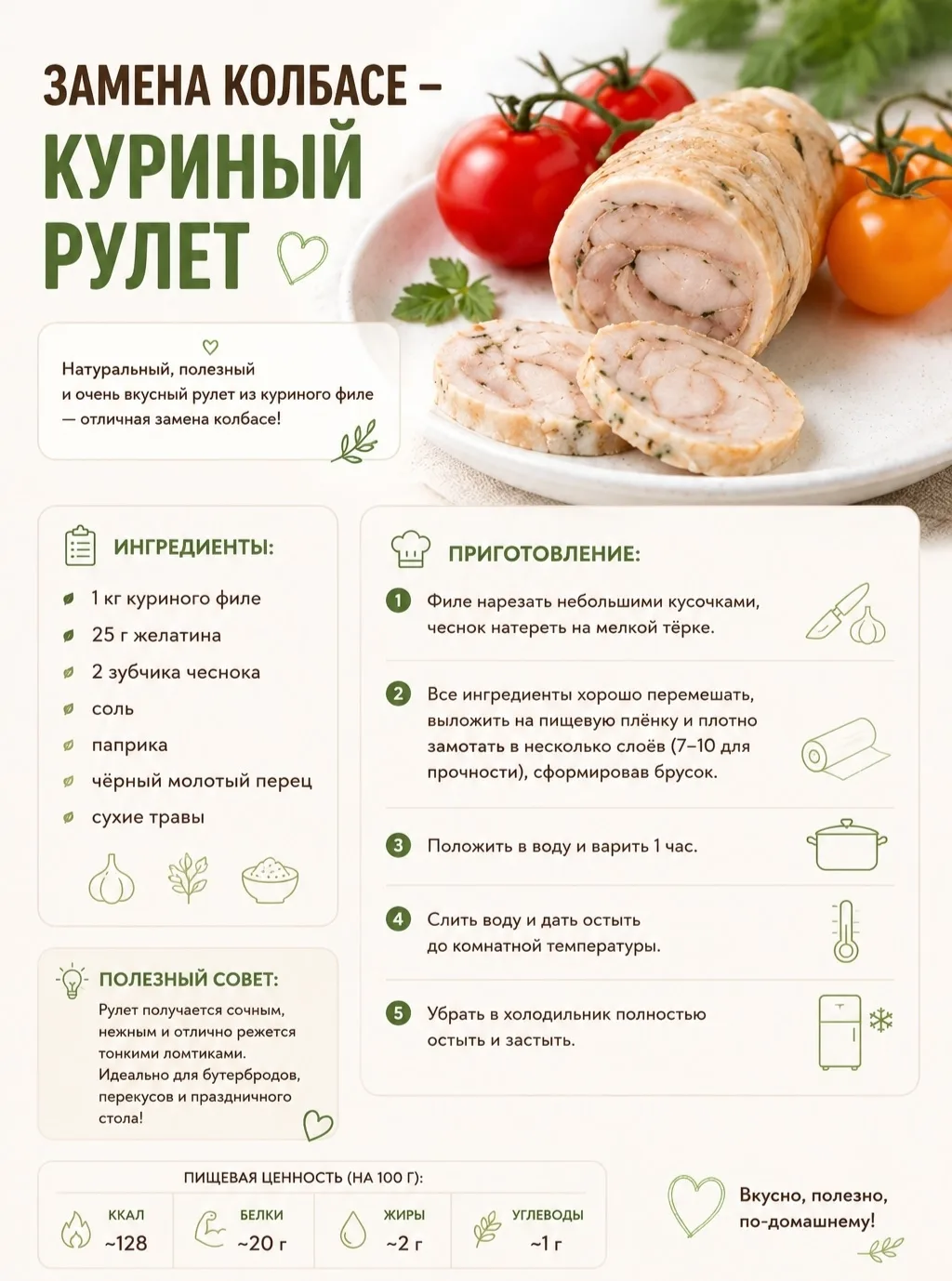 🍗 Вкусно, полезно, по-домашнему!