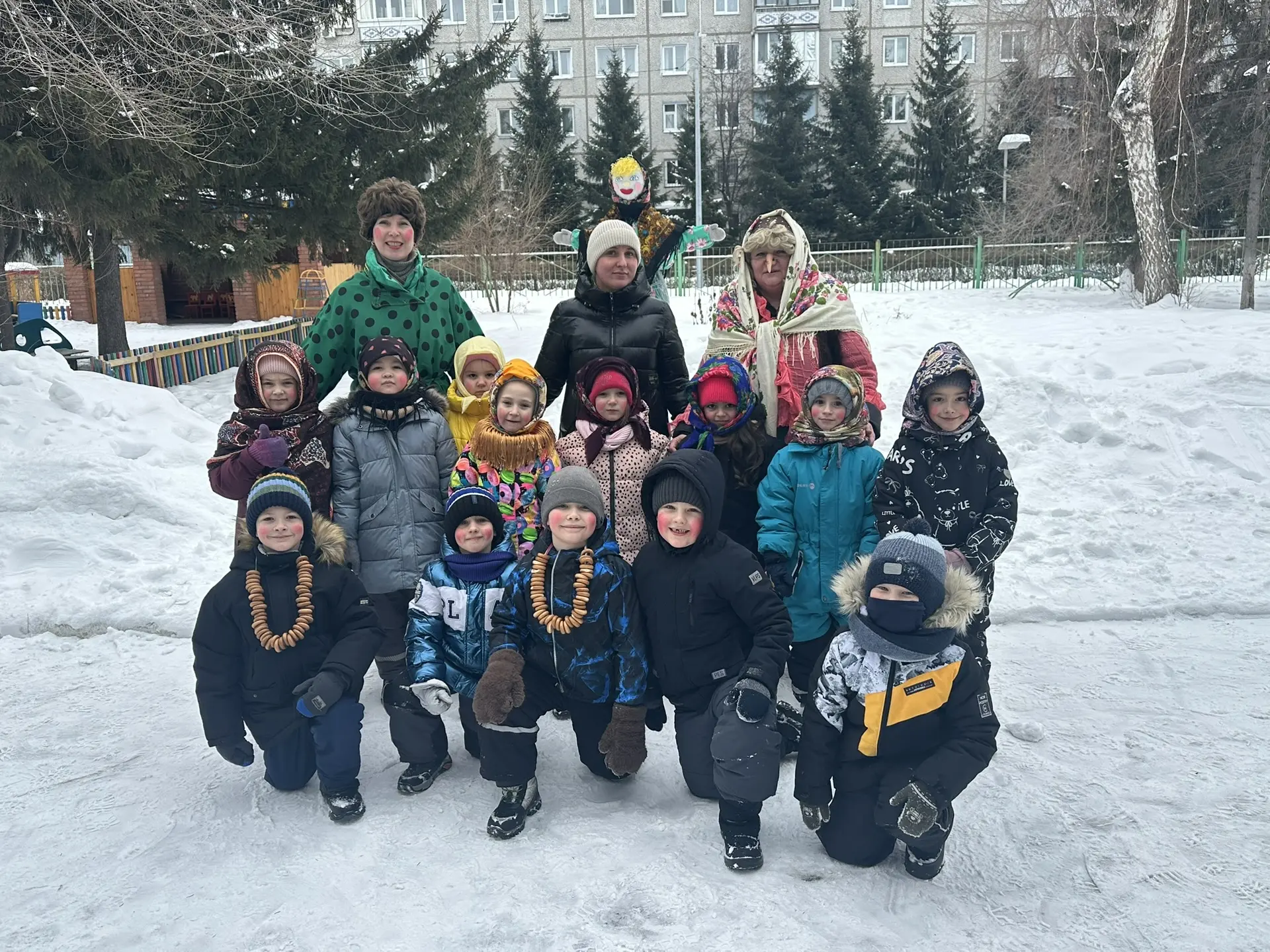 🎉 Широкая Масленица в детском саду!