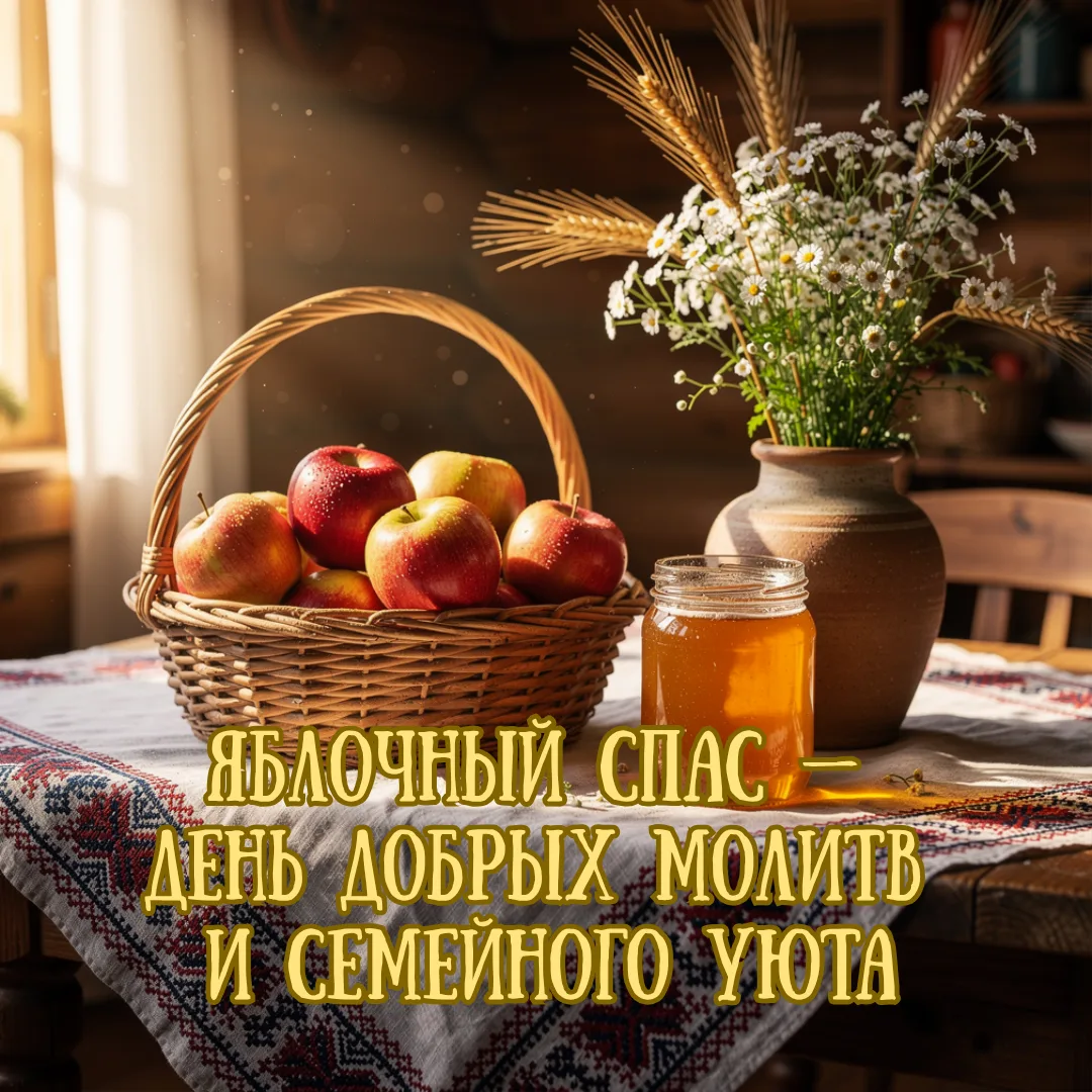 🍏 Яблочный Спас: семейная традиция и забота о детях. 19 августа в России отмечают наро...