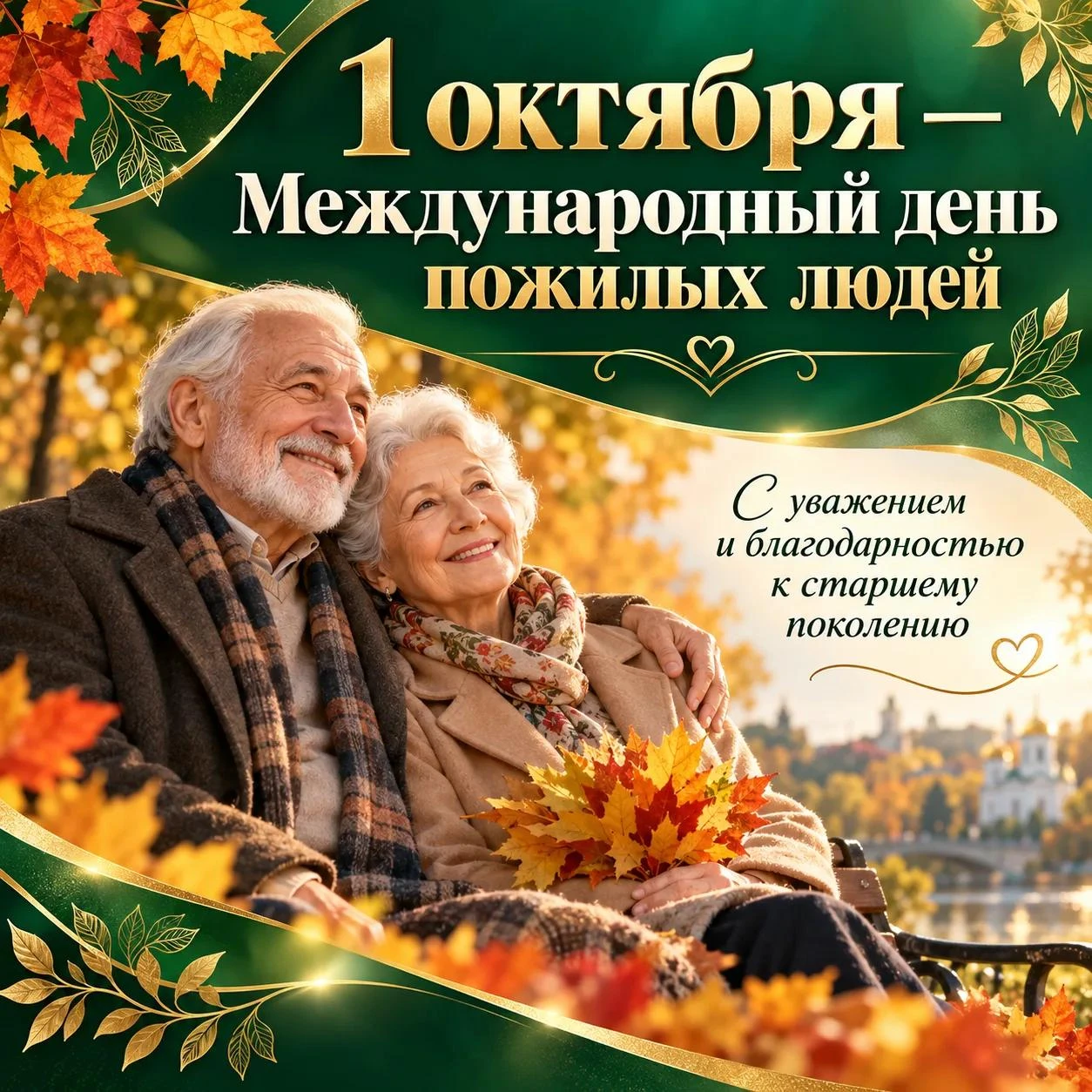 Дорогие  и уважаемые пожилые жители Пронского округа! Сердечно поздравляем вас с Днём п...