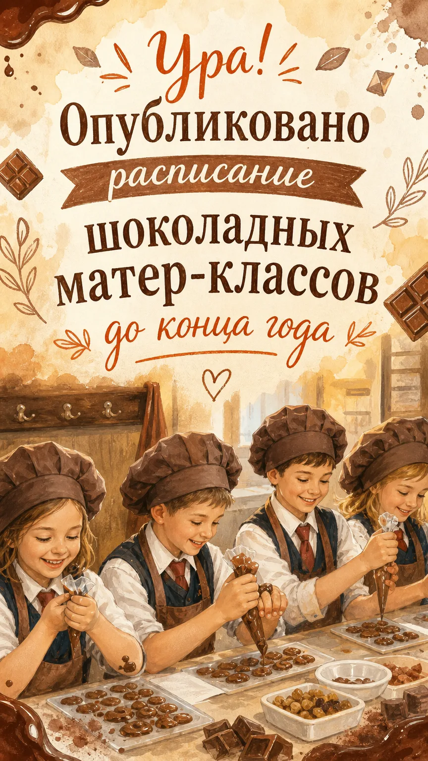 🍫 Август — последний месяц лета, а мы уже «готовим сани»!