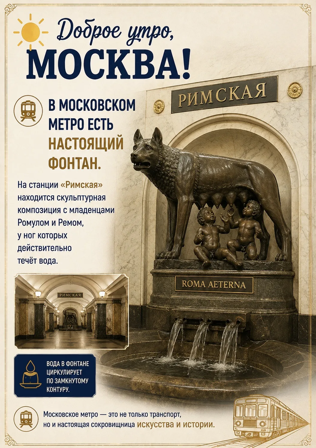 ☀️Доброе утро, Москва!