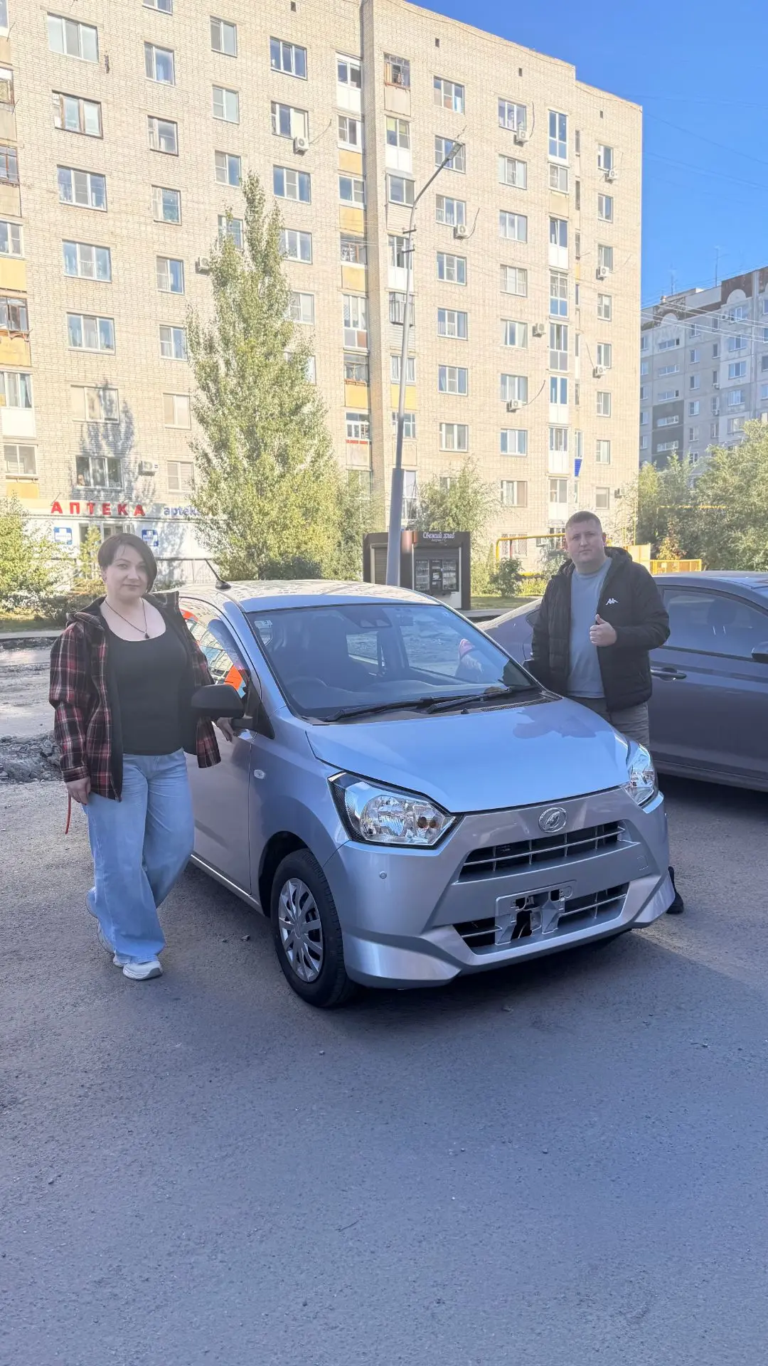 DAIHATSU MIRA E:S - вручили Евгении из Кургана!