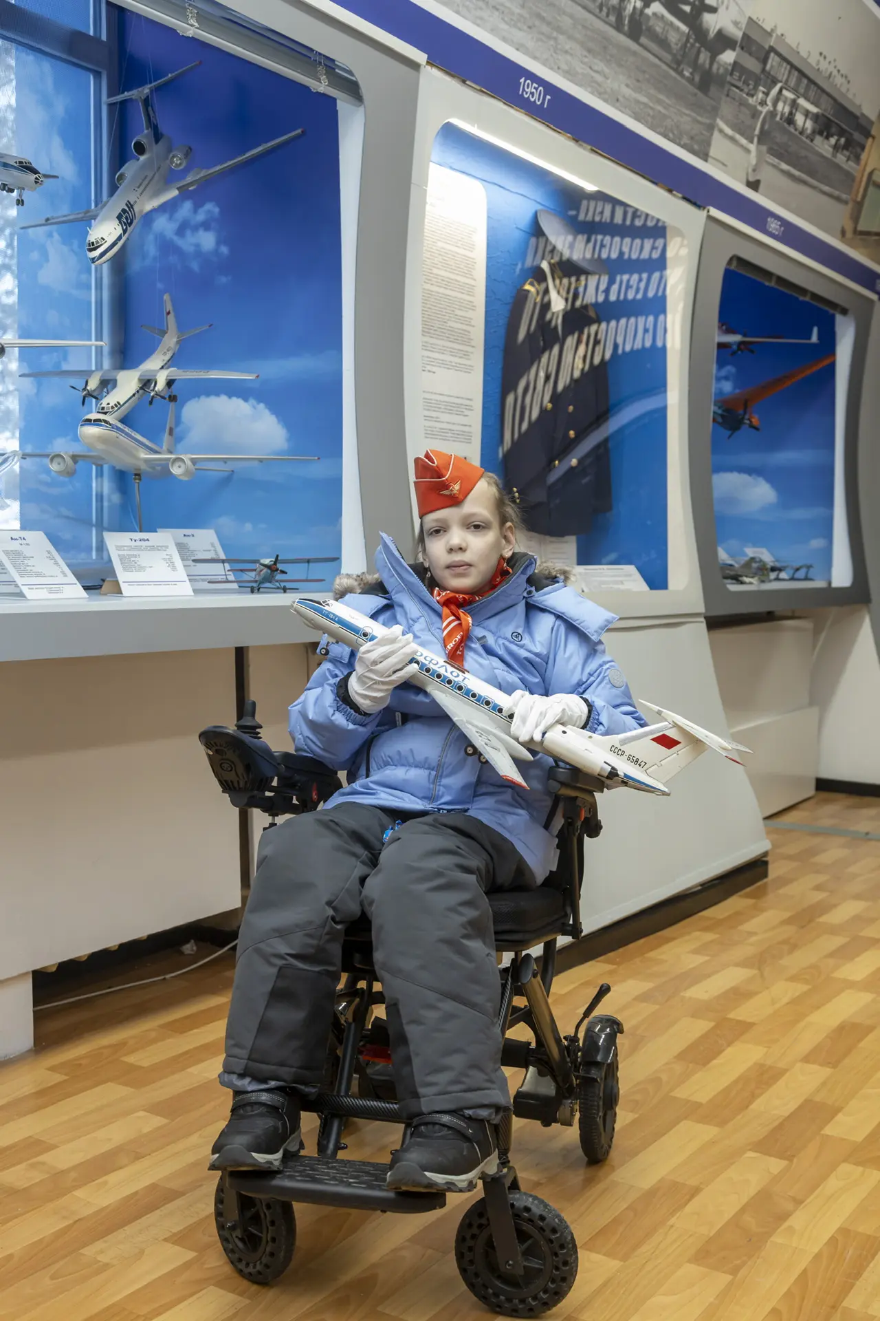 👋 Знакомьтесь, эту милую девочку зовут Лилит.  В уфимской авиагавани сбылась её заветная мечта — пог