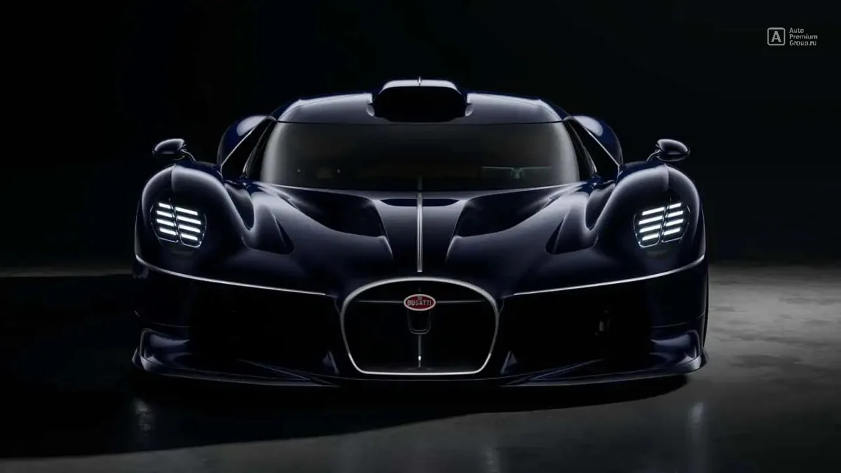 Bugatti Destrier — это не просто болид, а скульптура