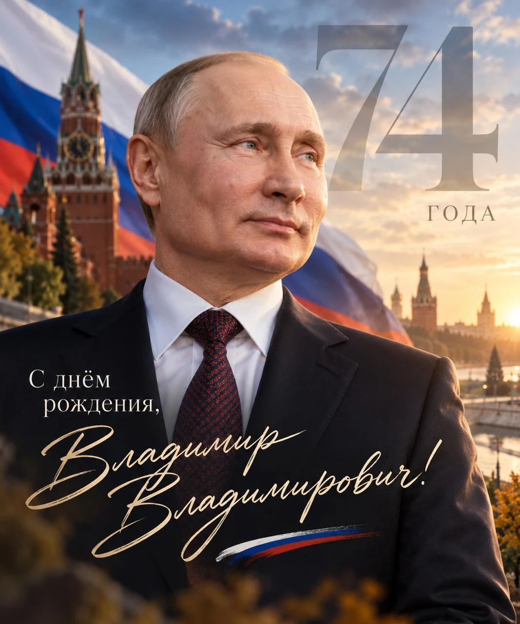 С Днём Рождения, Владимир Владимирович!