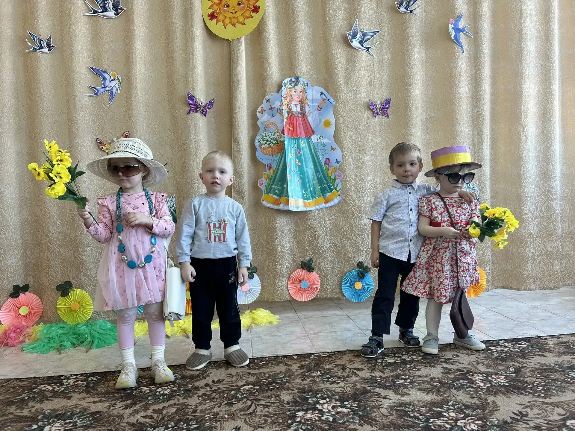 🌷6 марта, в дошкольной группе МКОУ ООШ с. Мокино, прошёл утренник, посвященный Междуна...