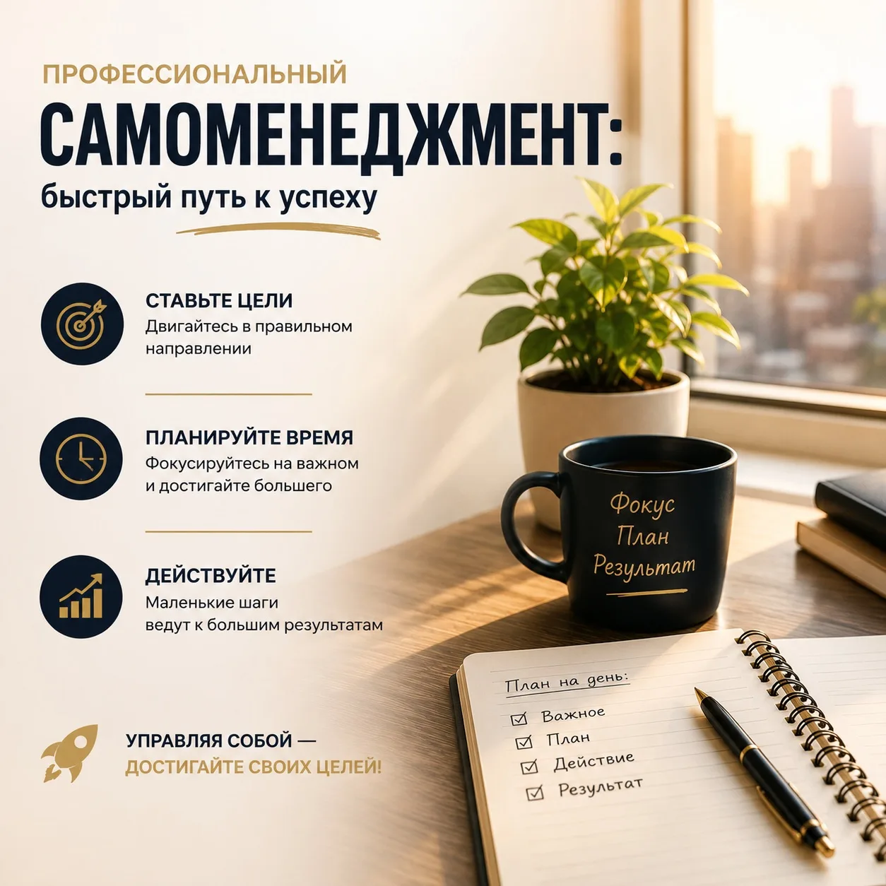 Профессиональный самоменеджмент: быстрый путь к успеху 🚀