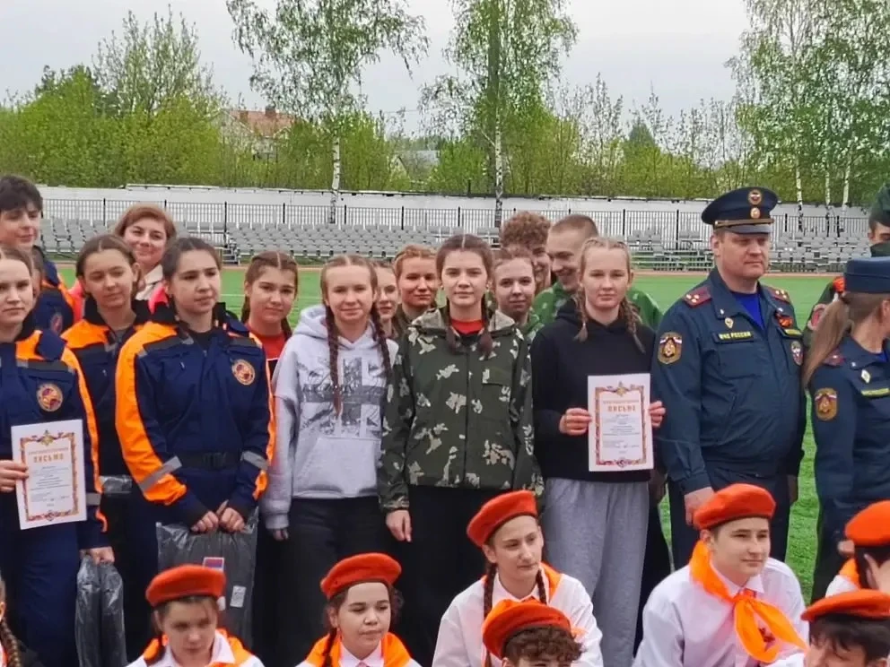 🚒ЛУЧШАЯ ДРУЖИНА ЮНЫХ ПОЖАРНЫХ🧑🏻‍🚒  🚨12 мая наша команда «Боец» приняла участие в зональном этапе смо