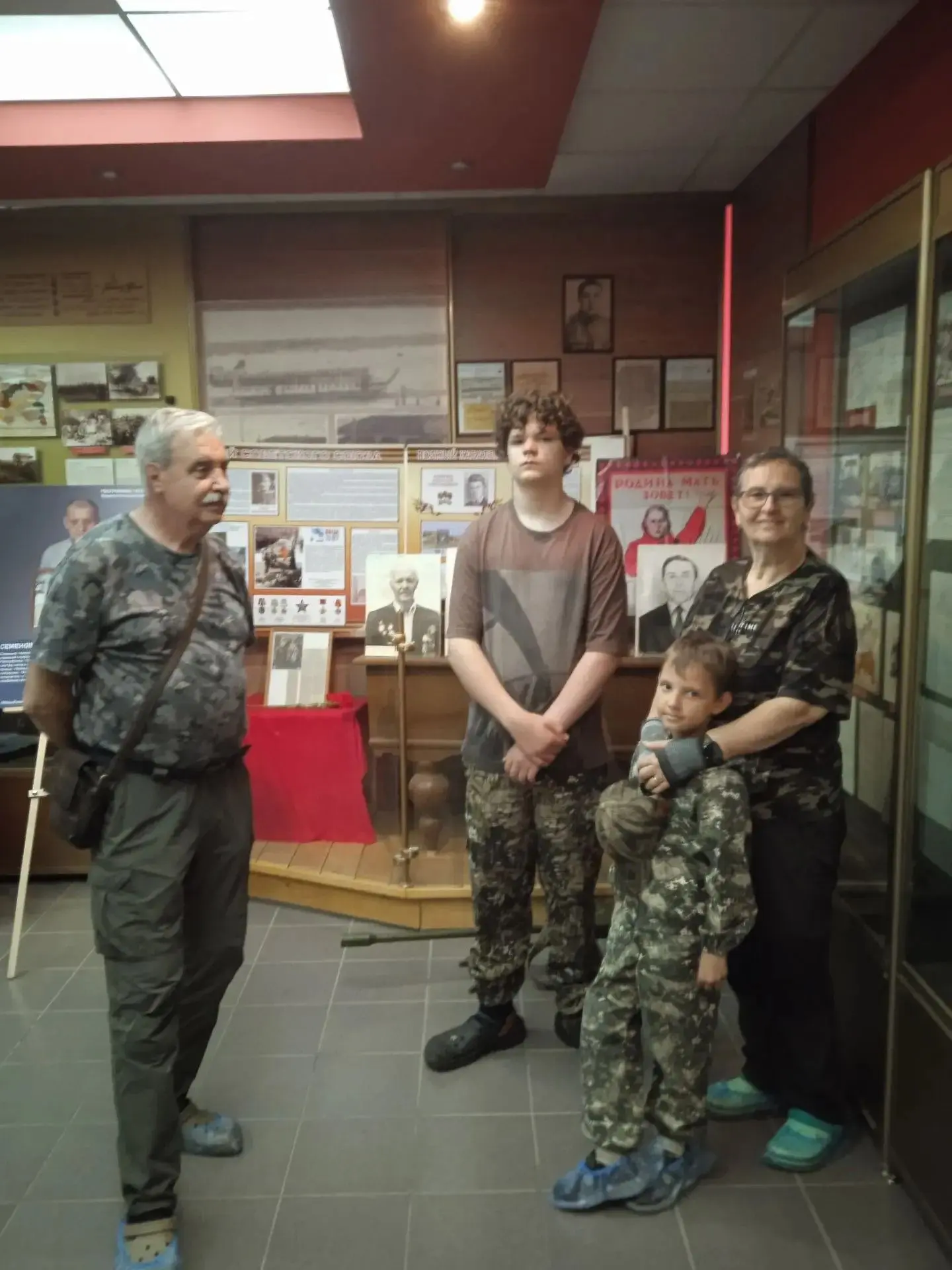 В атмосфере тепла и семейного единения в Краеведческом музее состоялся музейный час «Зд...